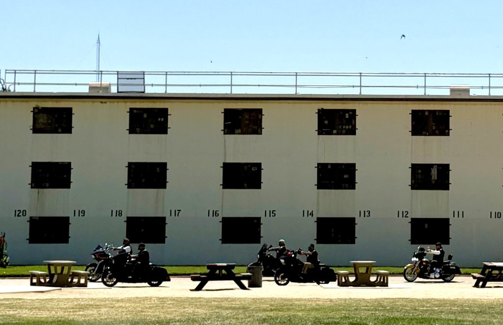 CTF-Soledad with motorcycles on the B yard.