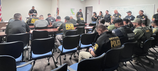 Parole compliance operation meeting