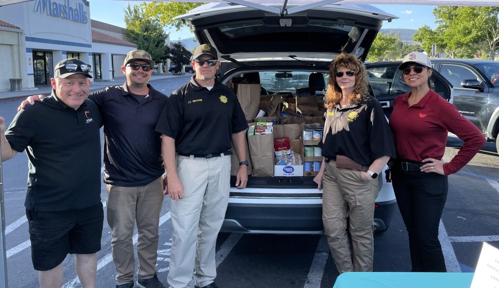 HDSP staff at Cram the Cruiser event