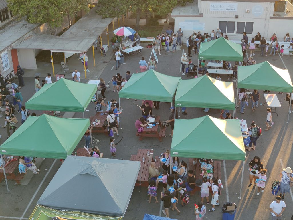 Community National Night Out in Sacramento.