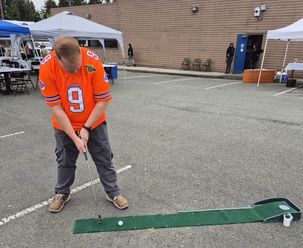 Putting around during the Pelican Bay State Prison Employee Appreciation Day.