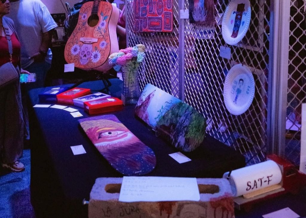 SATF artwork on exhibit
