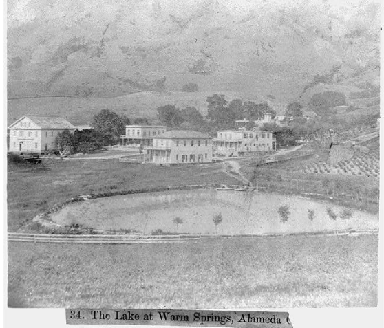 Warm Springs, 1870s, Alameda County from the Library of Congress.
