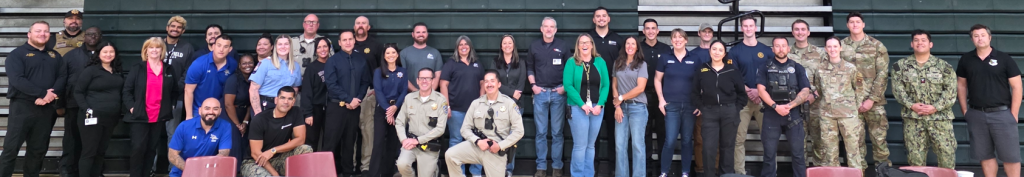 Group photo of participating careers at Tehachapi High School career day.