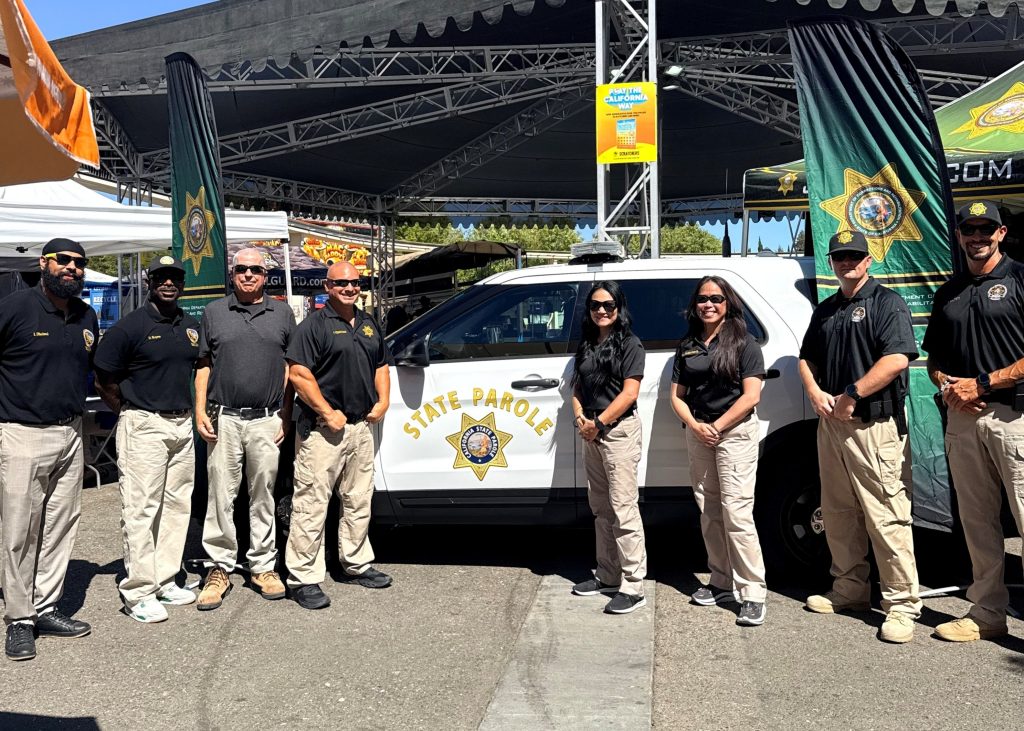 CDCR team at State Fair booth