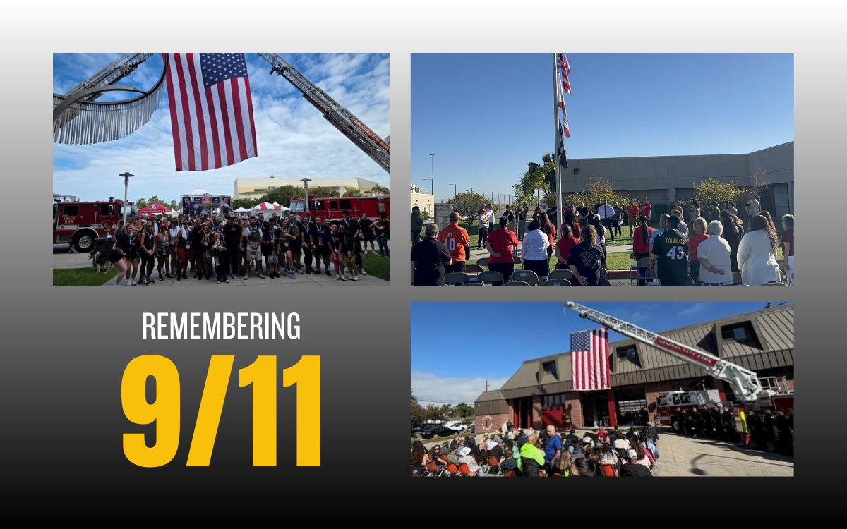 CDCR remembers lives lost 25 years after 9/11 attacks