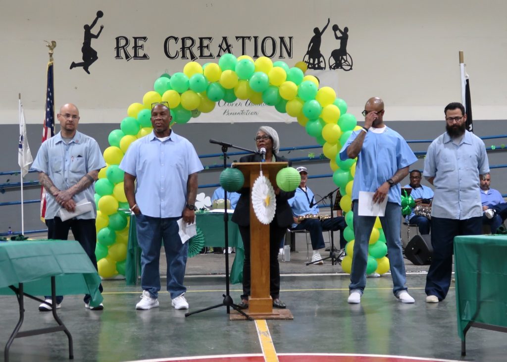 CMF Clover Award ceremony speaker and participants