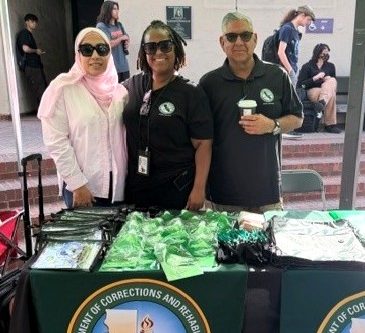 OVSRS at the San Joaquin Delta College Public Safety Career Fair.