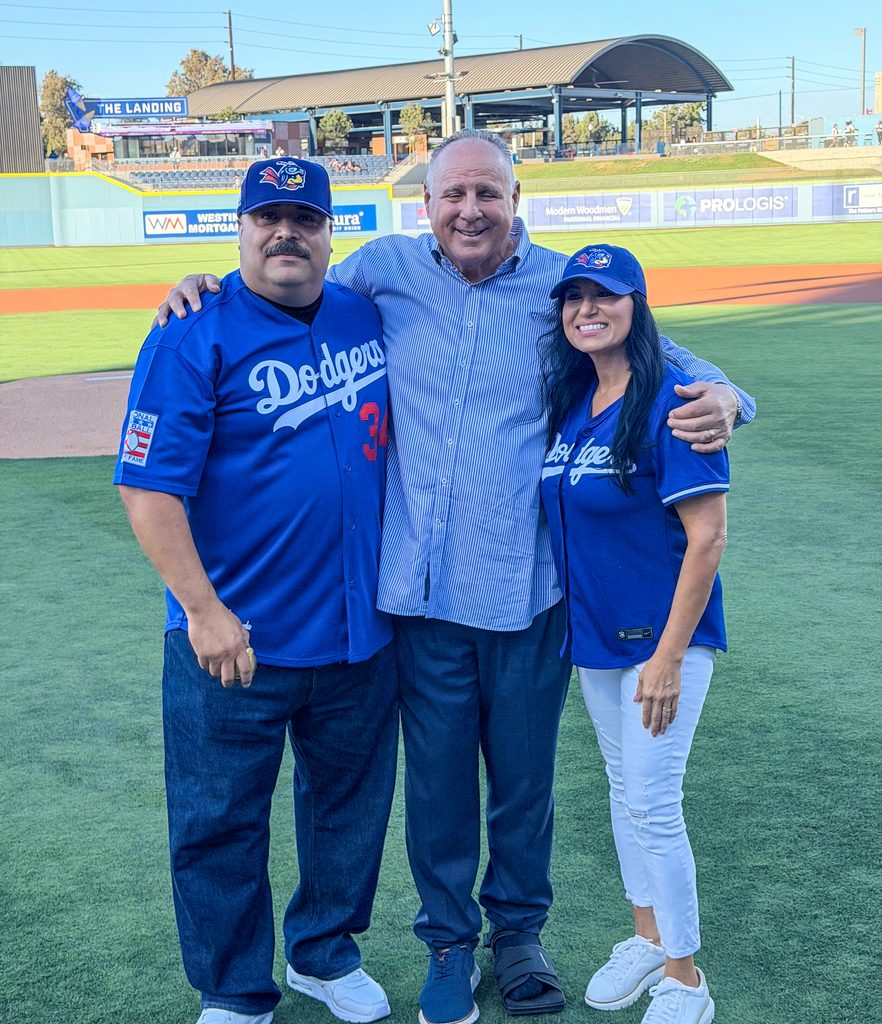 Both wardens were joined by former Los Angeles Dodger catcher and Los Angeles Angels World Series Champion Manager Mike Scioscia.