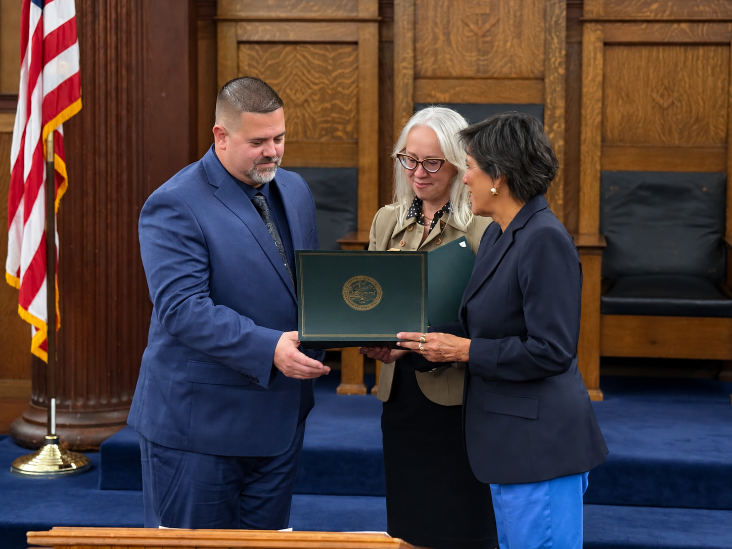 King David’s Lodge hosts the ceremony annually as a way to recognize law enforcement professionals throughout the local community and acknowledge their service and contributions to public safety.