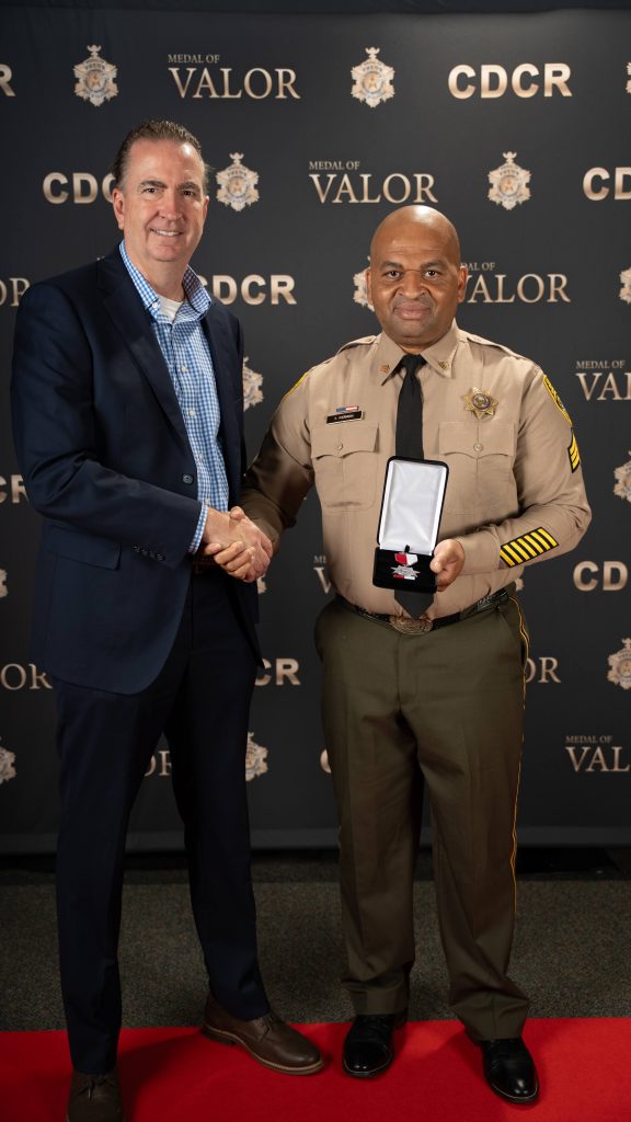 Secretary with honoree, MOV 2026.