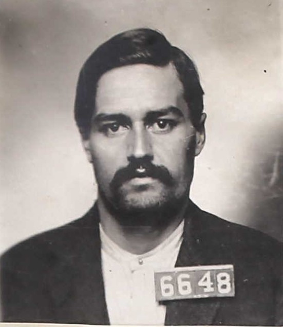 Al Drace, 6648, Folsom State Prison photo, March 13, 1907.