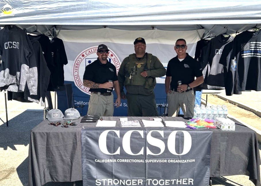 CCSO booth at CCI's annual health fair