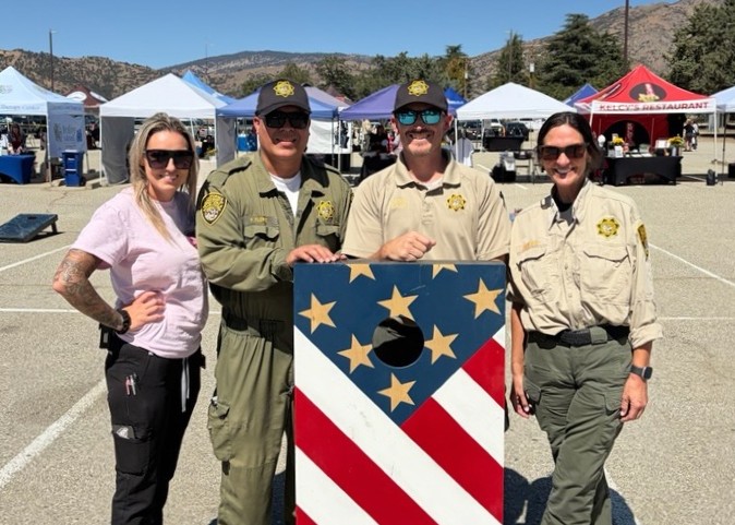 Group photo of CDCR staff at CCI annual health fair