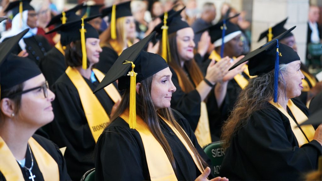 Graduates at CCWF.