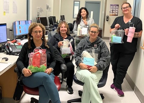 Medical assistants with recognition baskets