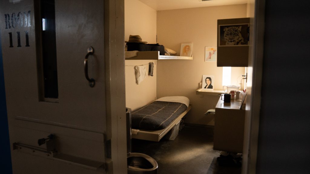 California State Prison Corcoran room