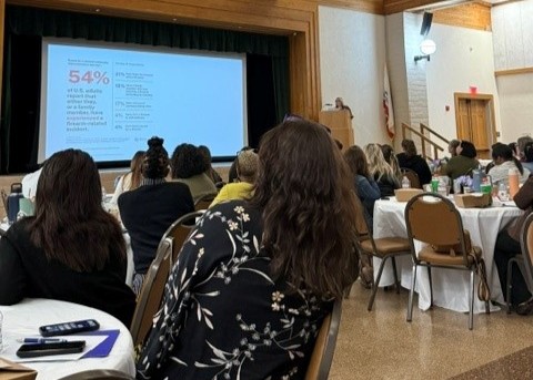Attendees seated at Sacramento Domestic Violence Prevention Collaboration Annual Conference and Awards Ceremony