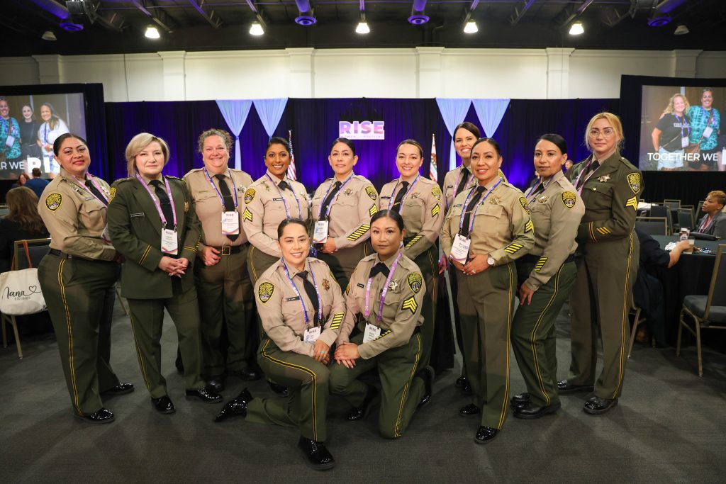 CDCR staff in uniform at RISE convention