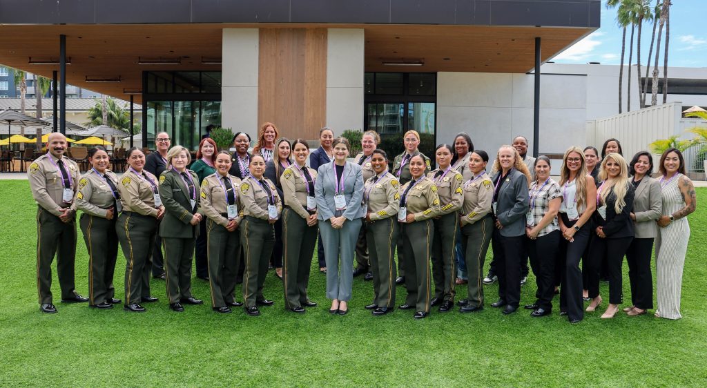 CDCR staff photo outside at RISE convention