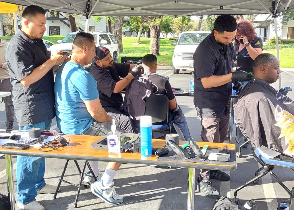 DAPO pop-up haircuts