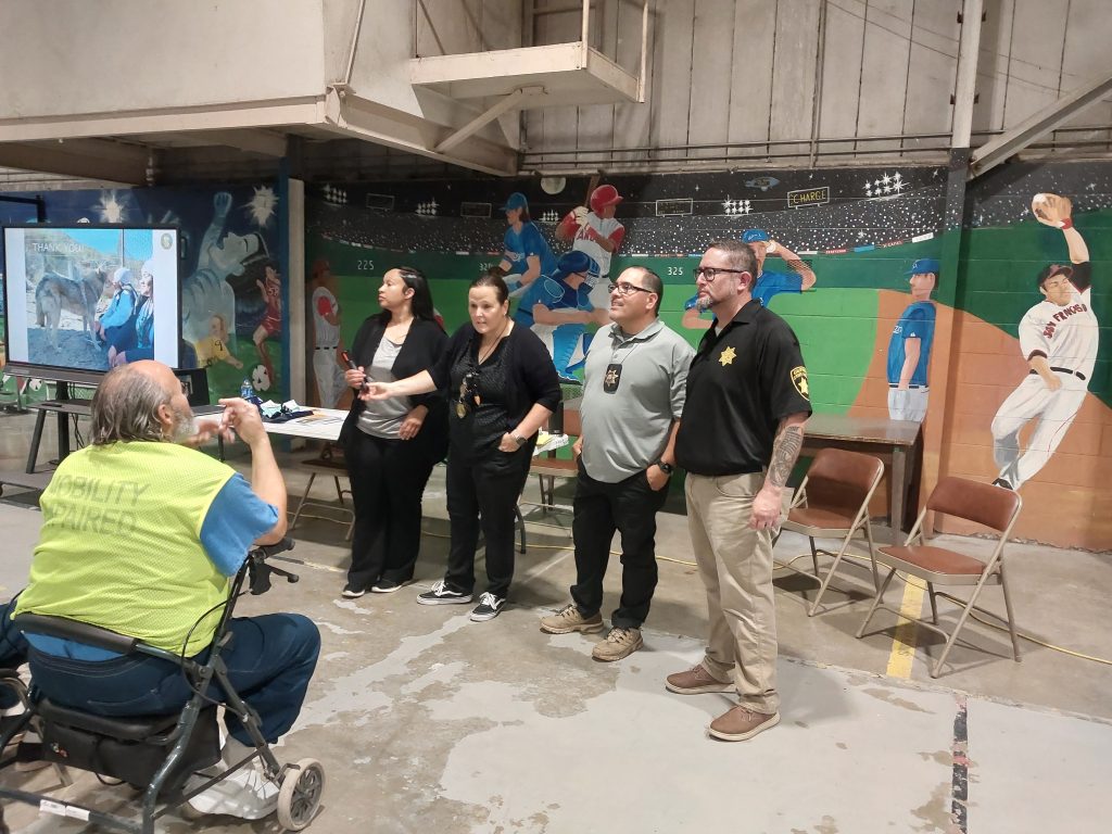 Reentry town hall meeting at CIM