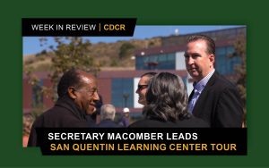 Week in Review Feature image with Secretary Macomber