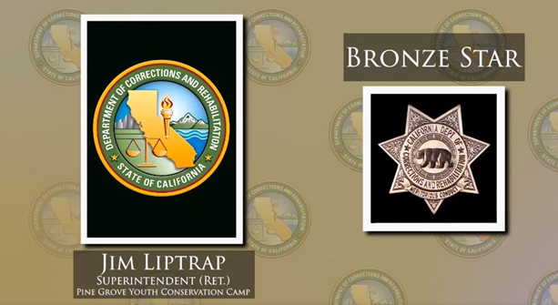 Bronze Star honoree Superintendent (Ret.) Jim Liptrap (not pictured).