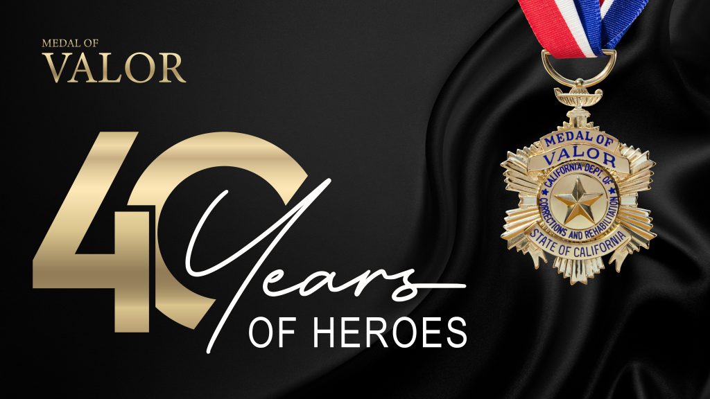 Medal of Valor 40 years of heroes.
