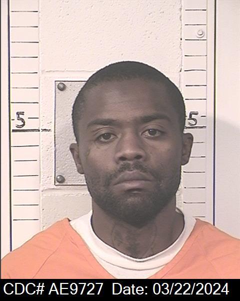 A mugshot of CDCR incarcerated person Joadanus Olivas.