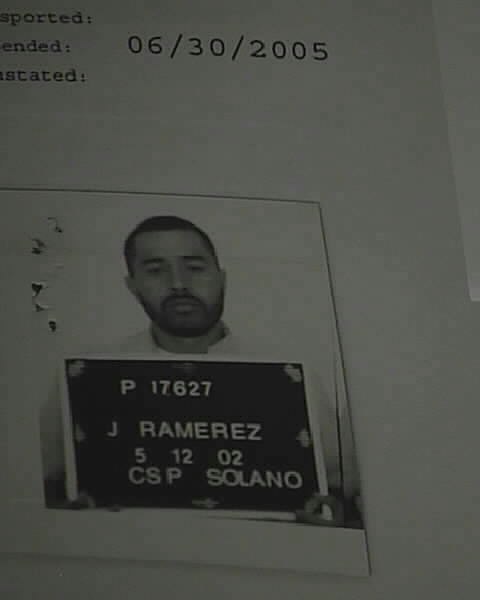 Front mugshot image of Jose Antonio Ramirez