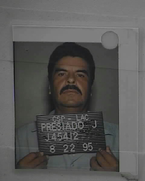 Front mugshot image of Jose Angel Larios Presiado