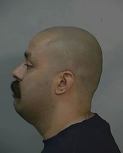 Side mugshot image of Anthony  Chavez