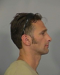 Side mugshot image of Fred Edward Welborn