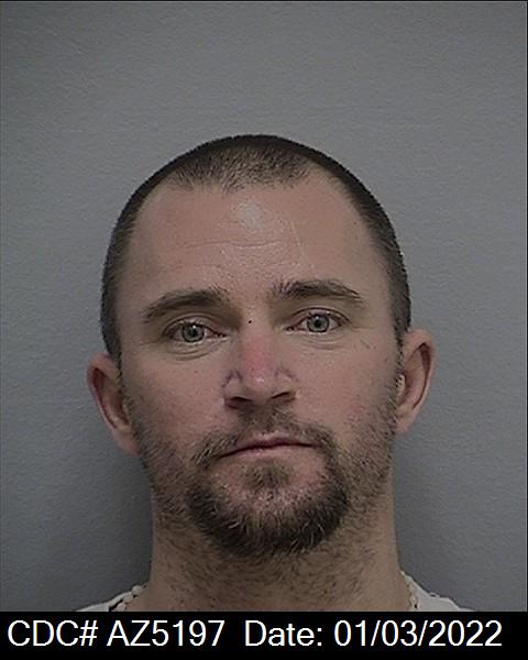 Front mugshot image of Andrew Clyde Toscano