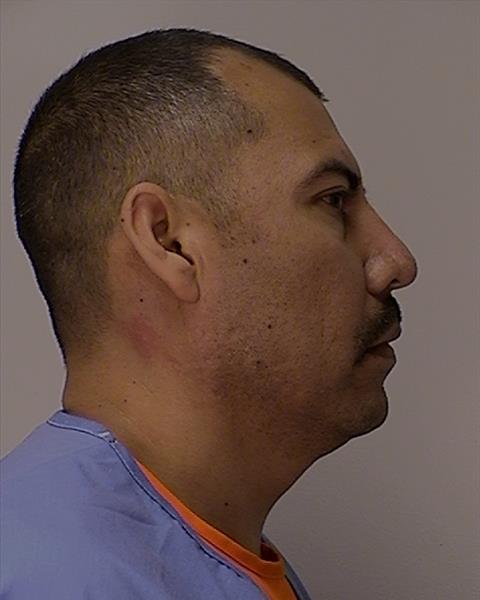 Side mugshot image of Mario Lopez Lopez