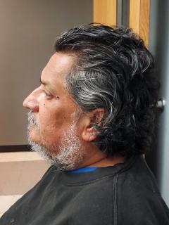 Side mugshot image of John Richard Alamillo