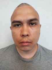 Front mugshot image of Alex Isaiah Garcia