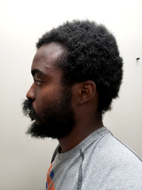 Side mugshot image of Damian Lamar Williams