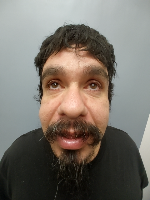 Front mugshot image of Matthew Ernie Saenz