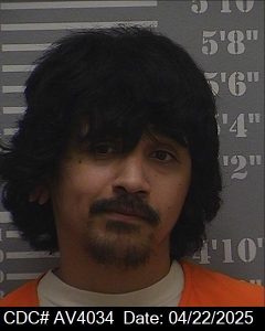 Front mugshot image of Alvaro Norberto Carabantes