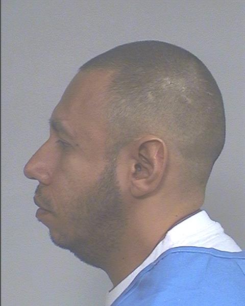 Side mugshot image of Anthony F Reyes