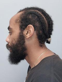 Side mugshot image of Jarvis Mathis Newman