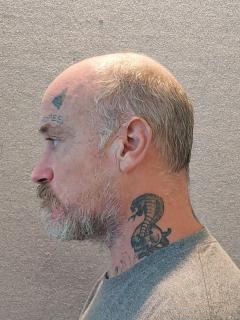 Side mugshot image of John Daniel Morgan