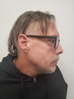 Side mugshot image of James  Childs