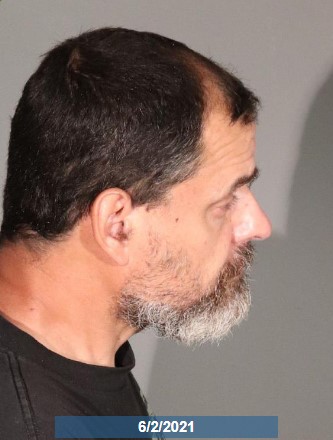 Side mugshot image of Miguel Ocaseo Alemany