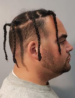 Side mugshot image of Nicholas Lorenzo Arroyo