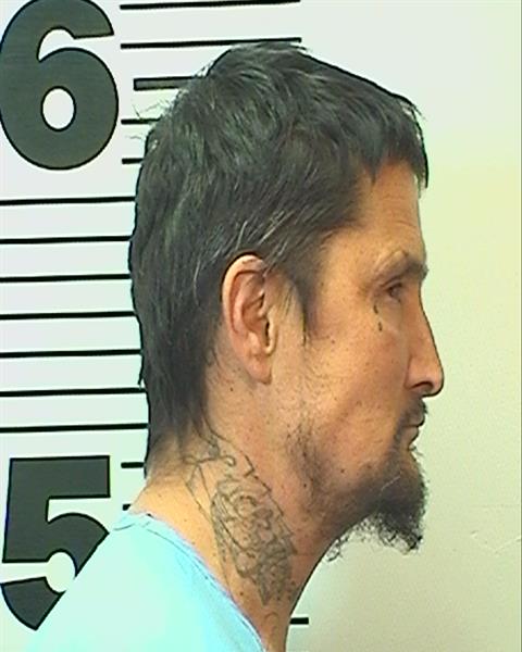Side mugshot image of James Lawrence Miller
