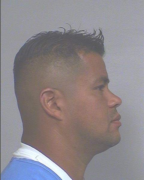 Side mugshot image of Jaime Alex Hernandez