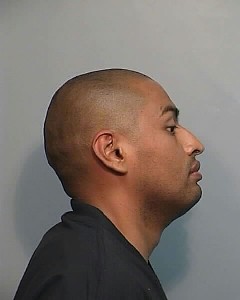 Side mugshot image of Raymond Michael Alvarado